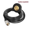 Universal Antenna NMO Mount Magnet Base With PL259 Plug For