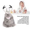 Simulation Antler Rabbit Ornament Cute Rabbit Home Decorations Animal Model