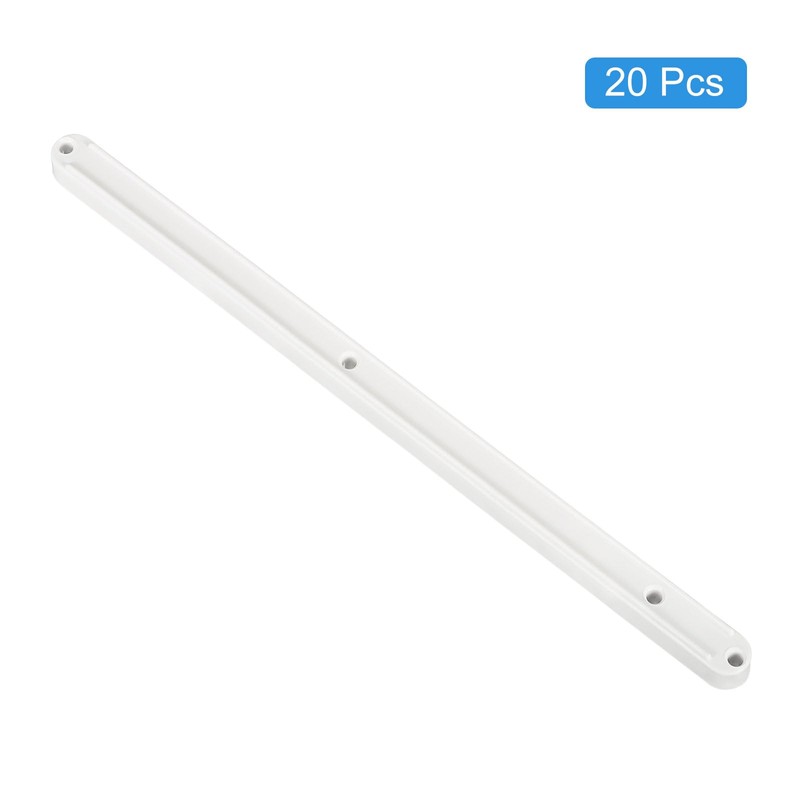 sourcing map Drawer Slides, 20Pcs 300mm - Plastic Drawer Rails,