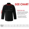 ANTAITHER Leather Welding Jacket with Open Back, Bib Apron with