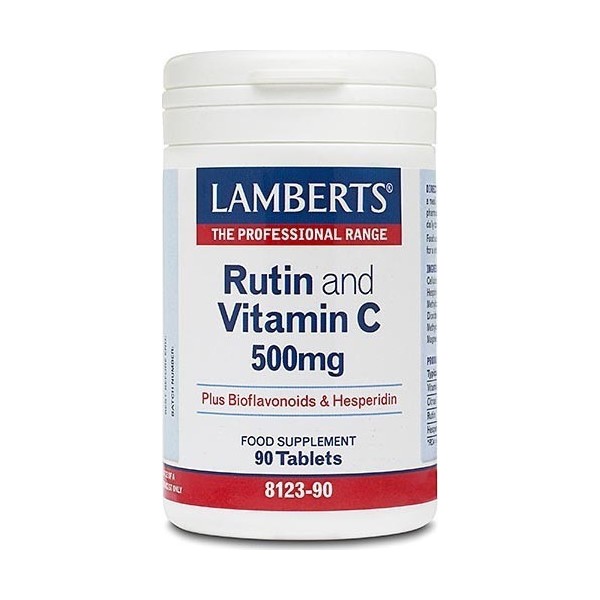 Lamberts Rutin & Vitamin C & Bioflavonoids 500mg, 90 Tabs