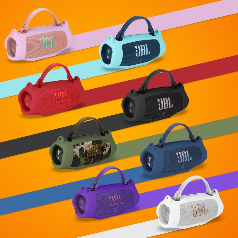 Lebakort Silicone Cover Compatible with JBL Charge 6 Portable Speaker