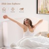 Gpround Dorm Headboard Portable Cushion Bed Mattress Gap Filler Memory