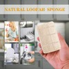 Loofah Dish Sponges Kitchen,Organic Natural Sponges for Dishes,Non Scratch Eco