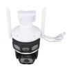 Pan Tilt Security Camera WiFi Dual Lens 4MP Night Vision