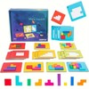 Geometric Jigsaw Puzzle Toy, 1 Box Educational Tabletop Game, Quick