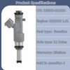 16600-EA00A Naturally Aspirated 2.5L Fuel Injectors,Compatible with/Nissan 2.5 Frontier 2005-2019