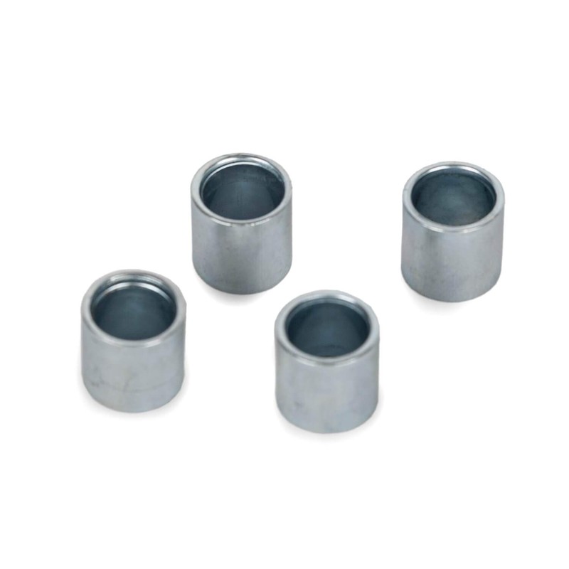 Skateboard Hardware Spacer Bearing Sleaves Set Silver Longboard Axle Spacer