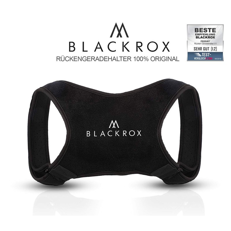 BLACKROX Back Stabiliser Posture Corrector for Shoulder & Back Straightener