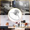 vilihkc 10PCS Sucker Cup Suction Hook Plastic Sucker Pad Holder