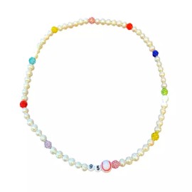 Oswaldo Cabrera NY Yankees Limited Edition Pollyanna Freshwater Pearl Necklace