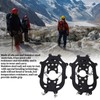 2pcs/set 12 Tooth Crampons Shoe Cover Rust Resistance Durable Outdoor