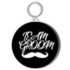 Gift Insanity TEAM GROOM FANCY LETTERING WHITE ON BLACK SHORT