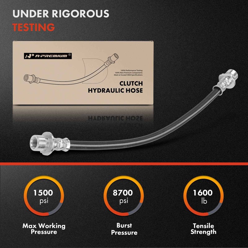 A-Premium Clutch Hydraulic Hose Line Compatible with Honda Civic 2001