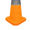 70CM Foldable Traffic Cone - Orange | Reflective Collapsible Safety