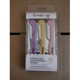 The Creme Shop NEW - The Creme Shop Retractable Multi-purpose Razors - Set of 3