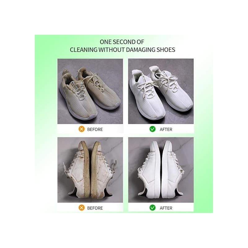 Vulvv Vulvv Rozino White Shoe Cleaner, Multifunctional Multi-effect White Shoe