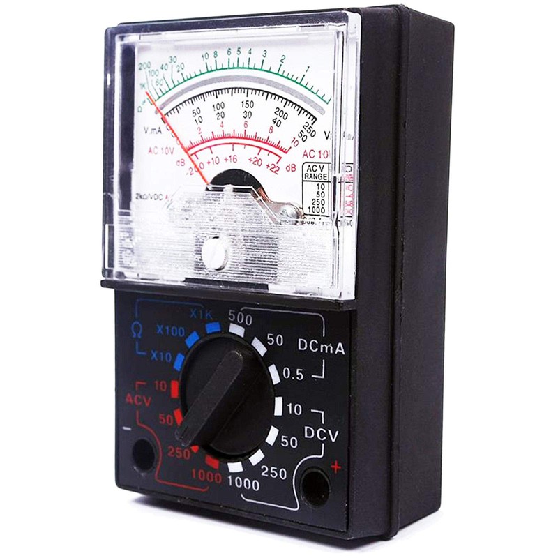 BE-TOOL Analogue Multimeter Voltimeter Electric Continuity Tester YX 1000A AC