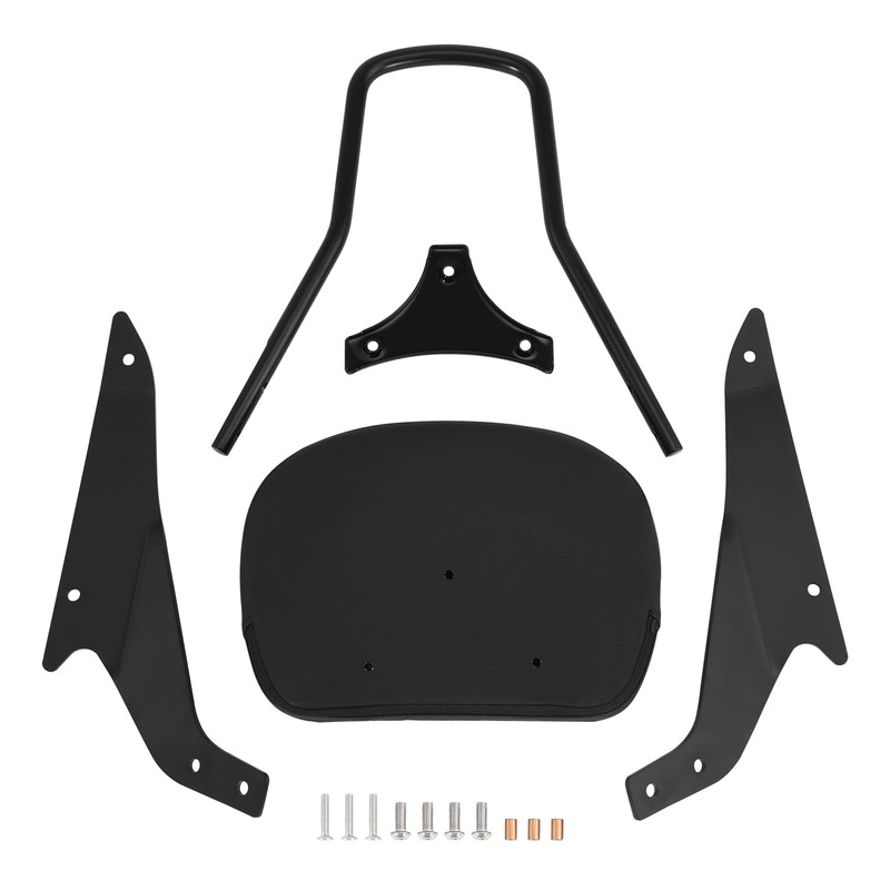 TCMT Black Detachable Sissy Bar Backrest Fits For Suzuki Boulevard