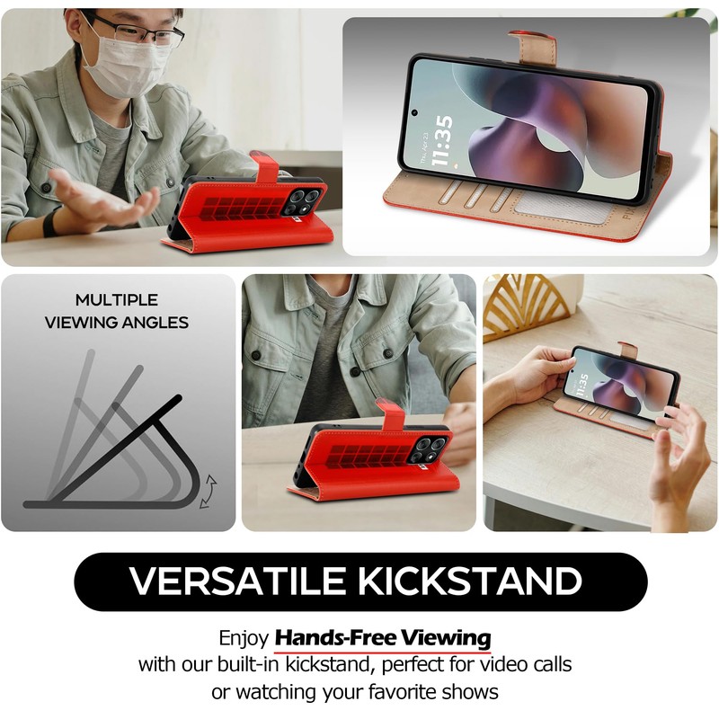 Schutzhülle für Motorola Moto G56 5G mit 1 x Displayschutzfolie,