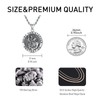 CEKAMA Saint Christopher Medal for Men Sterling Silver St Christopher