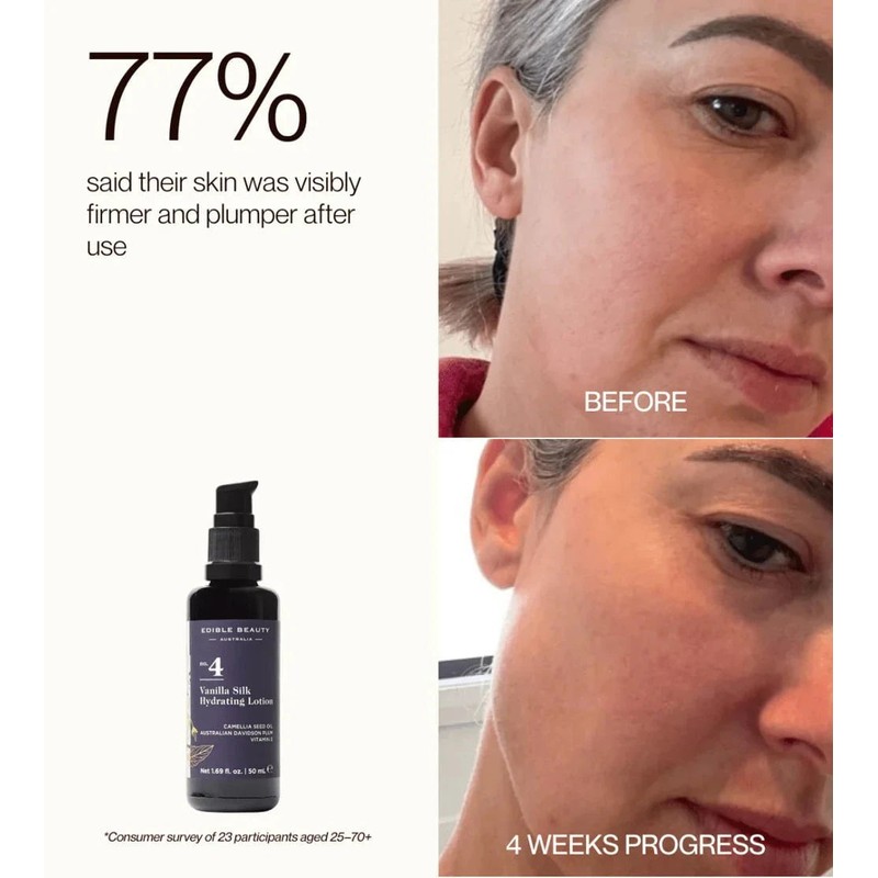 Edible Beauty No. 4 Vanilla Silk Hydrating Lotion 50ml