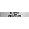 Crown Awards 4" x .75" Small Engrave Name Plate for