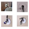 GWYAN 2 Pack Wall Split Flange ABS Round Escutcheon Plate