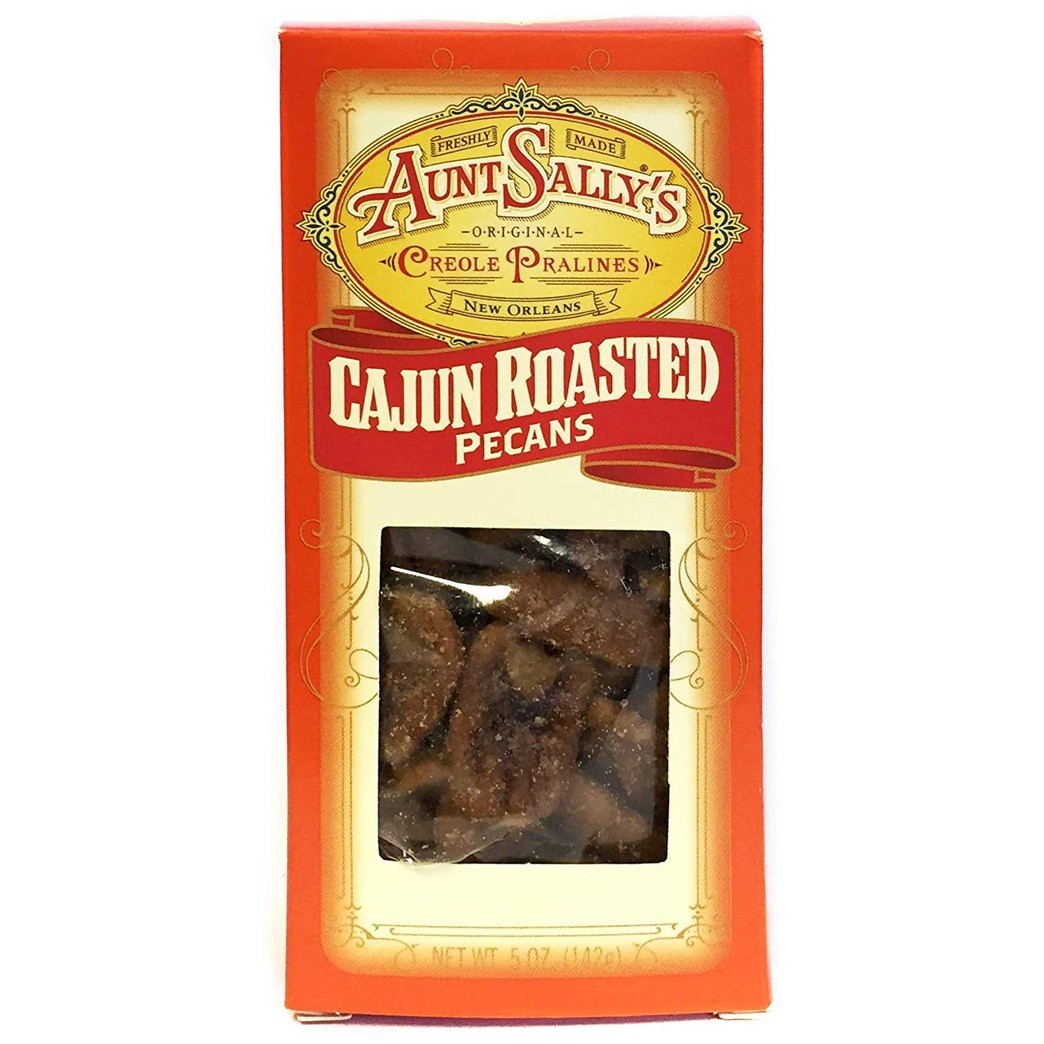 Aunt Sally's Coated Pecans (Cajun Roasted)