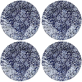 Royal Wessex by Churchill Victorian Calico Floral Salad Plates 8" - Set of 4 | Made in England
