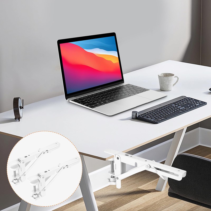 Folding Console Heavy Duty Folding Angle with C Clamp, Hinges
