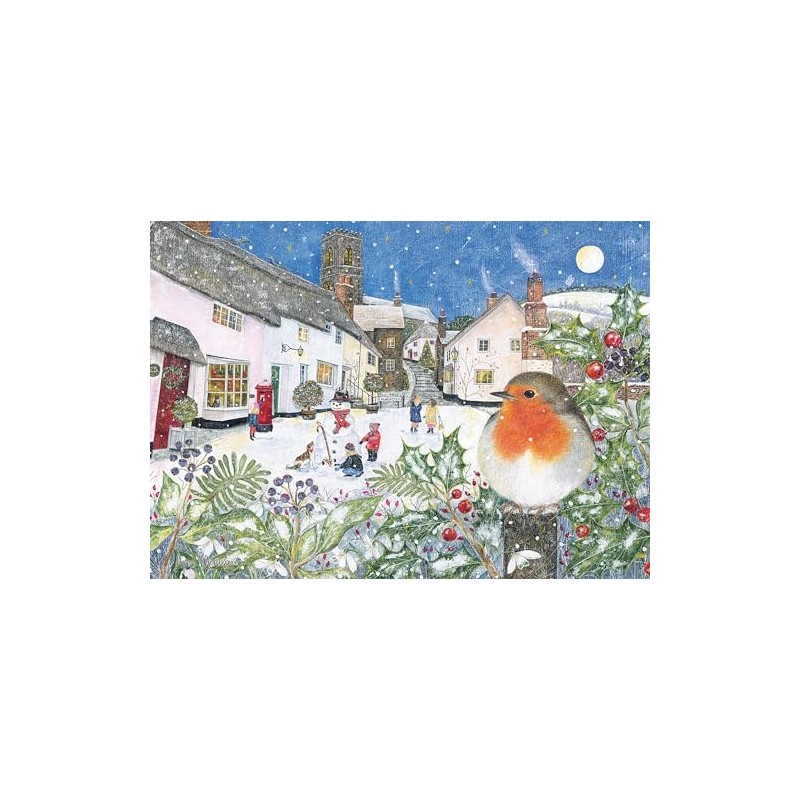 Jigsaw 1000 Piece Rectangular Village RO