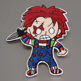 Unbranded 🔥 Chucky Doll Embroidered 3.5+” Patch Child’s Play  Horror Movie  Iron Sew On