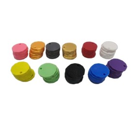 eTech4Us 6 Pack Mixed Trolley Coin Token Removable Supermarket £1 One Pound Shopping Cart Holder - 3D Printed