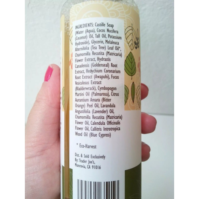 Trader Joe's SPA Face Wash With Tea Tree Oil 8.5