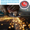 Pack of 4 Wire Brush Angle Grinder, M14 125 mm
