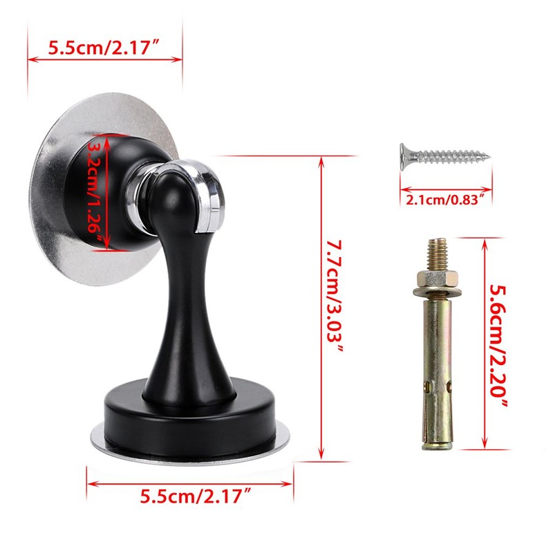 IGNPION Magnetic Door Stopper Holder (Black)