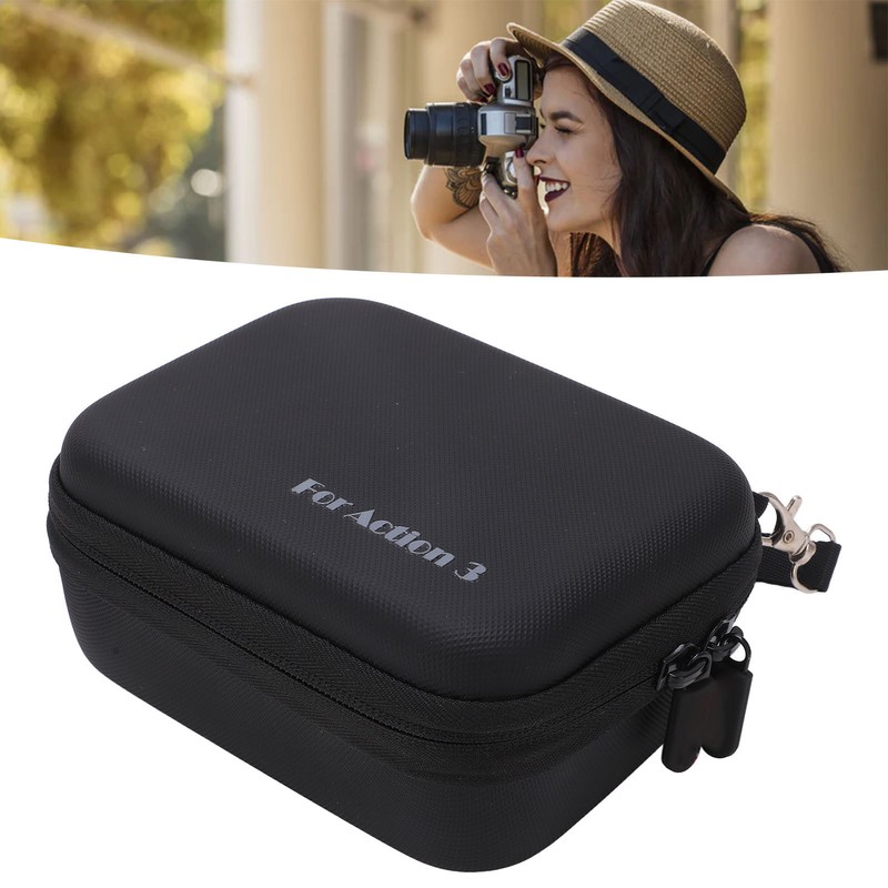 Portable Action Camera Protective Storage Bag Hard Shell Carrying Case