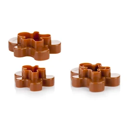 Tescoma Double-Sides Cookie Cutters Figures, 4 Sizes Delicia, Assorted, 20 x 15 x 4.5 cm