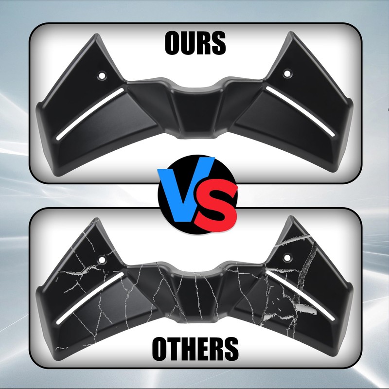 ABCERRS Motorcycle Front Spoiler Winglet Aerodynamic Wing Compatible with MT09