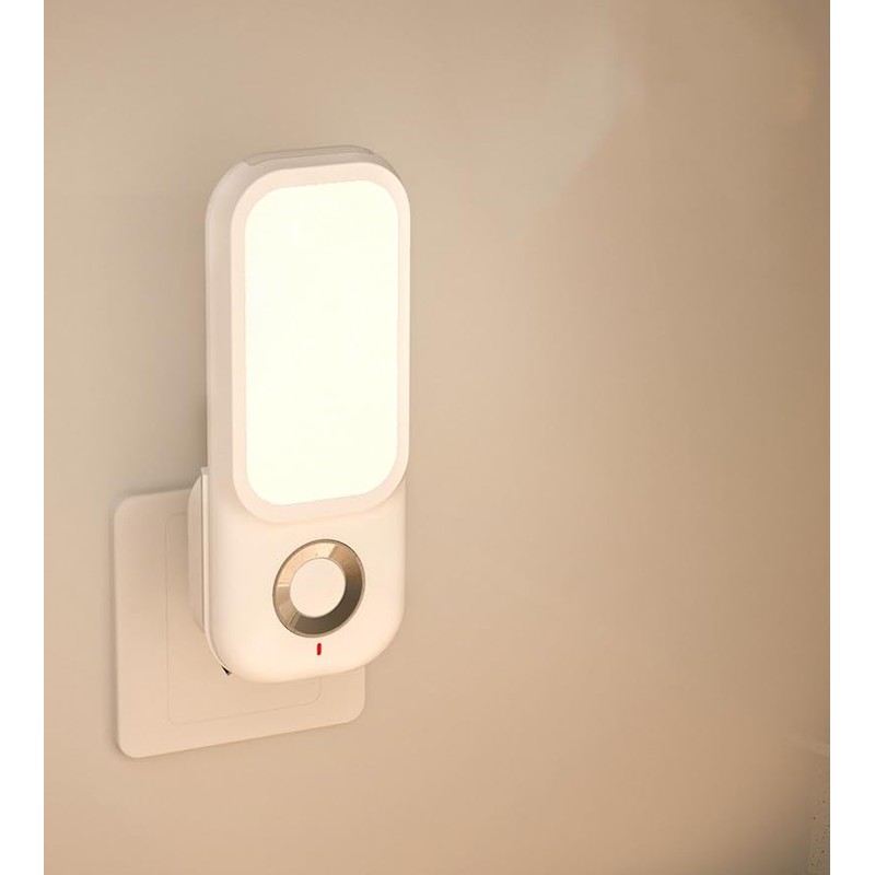 LIWEARE LED Induction Night Light Intelligent Wireless Charging Plug-In Gang