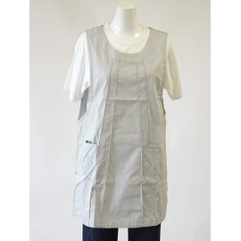 ☆ Department Store Sale [Made in Japan] [Established A Standard] [and Washing Wrinkle Resistant] [ECO-Friendly Material] Best Type Apron (Side Button Type) 50714