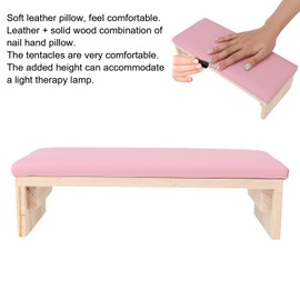 Arm Rest for Nails Tech, PU Leather Nail Arm Rest Stand for Acrylic Nails, Nail Hand Rest Stand for Nails Tech Manicure Pedicure Salon Home Use