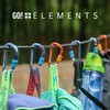 GO!elements Mini Carabiner Micro 6 with Screw Fastener, red
