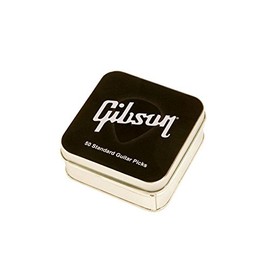 Gibson APRGG50-74H 缶ケース入り GG-74H Tear Drop Heavy Pick 50枚セット