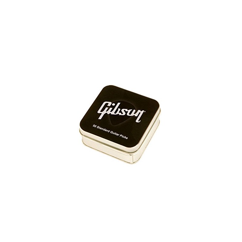 Gibson APRGG50-74H 缶ケース入り GG-74H Tear Drop Heavy Pick 50枚セット