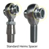Beigaoxu 1/2'' to 3/8'' High Misplacement Spacer, Standard Heims Rod