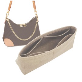 Lckaey purse insert for boulogne organizer boulogne handbag bag insert organizer 2075khaki