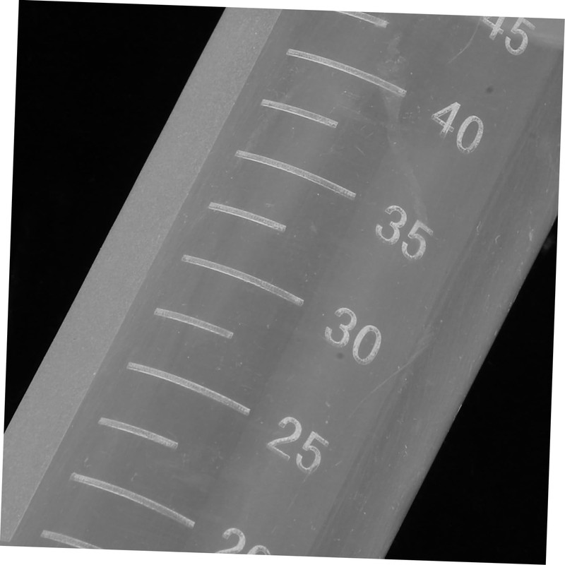 FUNOMOCYA Lab Equipment 50ml Screw Cap Tubes 50pcs Test Vials