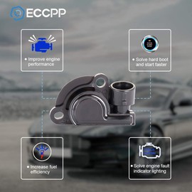 ECCPP 2PCS Throttle Position Sensor Fit for 1995-1996 for AM General for Hummer 1995-1996 for Buick Century 1991-1993 for Buick Roadmaster 1987-1989 for Buick Skyhawk TPS Sensor